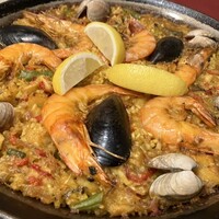 びいどろ 銀座店 - 魚貝のパエリア