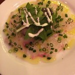 8 - お魚のカルパッチョ 鯛