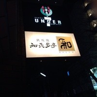 知喜多亭 和 - ビルの袖看板