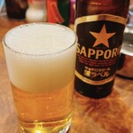 へんこつ - ビール(サッポロ・小)