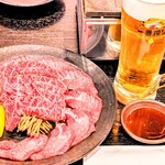 肉処NEW牛穂 - 料理写真:特選タン・ハラミ　黒毛和牛（A５）