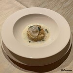 プチレストラン ブーケ・ド・フランス - トゲクリ蟹とカニのフランを蟹のジュとともに