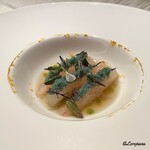 プチレストラン ブーケ・ド・フランス - ボタン海老と海老の卵と海老のジュ