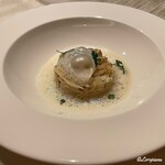 プチレストラン ブーケ・ド・フランス - トゲクリ蟹とカニのフランを蟹のジュとともに