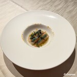 プチレストラン ブーケ・ド・フランス - ボタン海老と海老の卵と海老のジュ