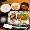 Washoku Uoman - 鰤の照り焼きとカキフライ定食