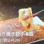 handmade fried Gyoza / Dumpling