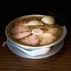 きく屋 - 料理写真:チャーシュー麺大盛、味玉TP