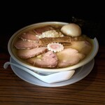 236615429 - チャーシュー麺大盛、味玉TP