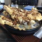 天ぷら桂 - 天丼アップ