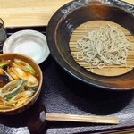 生そば あずま - 辛ネギ香味つけ蕎麦