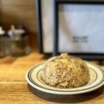 マロリーポークステーキ - ガーリックチャーハン