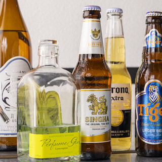 We are proud of our wide selection of beers! Excellent compatibility with Ethnic Cuisine cuisine ◎