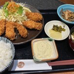 和楽 - 牡蠣フライ定食