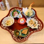 さんすけ - 花かごランチのアップ