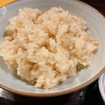 Owariya - おでんお刺身セット　ご飯