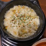 韓国料理 bonsu - コーンチーズに蜂蜜