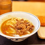 瀬戸うどん - 牛肉カレーうどん コロッケ