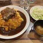 チャモロ - サラダ、味噌汁付き