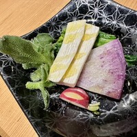 六本木 とりや幸 - 艶野菜5種盛り