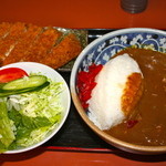 そば処 長岡屋 - カツカレー 1000円