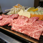 近江牛専門店 近江かど萬 - ヘレ&ロース！！