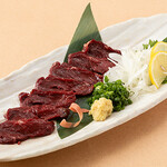 lean horse sashimi