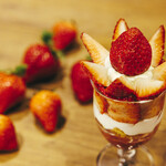 3/1~ Strawberry and pistachio ice cream parfait