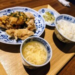 幸福中華 サワダ - 「油淋鶏定食」①