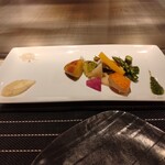 en - 九州産契約農家の野菜焼き