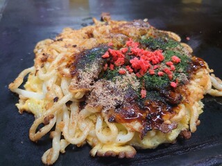 タマちゃん - かきおこモダンうどん♡1550円(*´・ω-)b