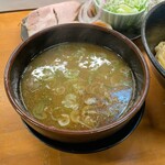 麺屋うさぎ - プレミアム煮干しつけ麺（つけ汁）