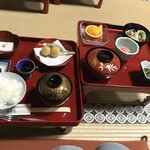 櫻池院 - 夜の御膳