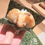 日本料理 箱根 華暦 - ホタテ