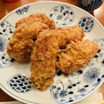 Tonkatsu Kawa - 大ぶりな牡蠣