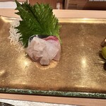 日本料理 箱根 華暦 - シマアジ、カレイ