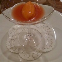 御影 ジュエンヌ - 夜1万円コース② パプリカのスープ ちょっと血の味。。ちょっとだけ。さっぱり系
