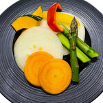 Assorted grilled vegetables