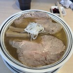 煮干しらぁめん 猫トラ亭 - 趙煮干しラーメン（大盛＋肉１枚）