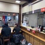 駅そば 濱そば - 店内　座席