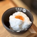 Koube Yakitori Sutando Nonotori - メレンゲ卵黄たまごかけ御飯