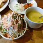 カレー&糀ダイニング 空とぶぞう - サラダ、スープ