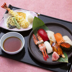 Nigiri Sushi / Tempura set