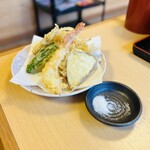 たくみの郷 - 地野菜天ぷら　300円
