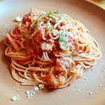パディントン - 海老ホタテトマトスパゲティー