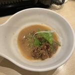 Shabu sai - 和風チリソースひき肉パクチーダレ