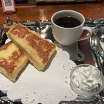 CAFE AALIYA - 平日のフレンチトーストセット　900円