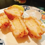 季の実 - 海老しんじょう蓮根挟み揚げ