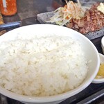 Ishiyaki Suteki Zei - 特盛白ご飯
