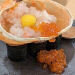 寿司 牡蠣 新宿スシエビス - エビカニ合戦